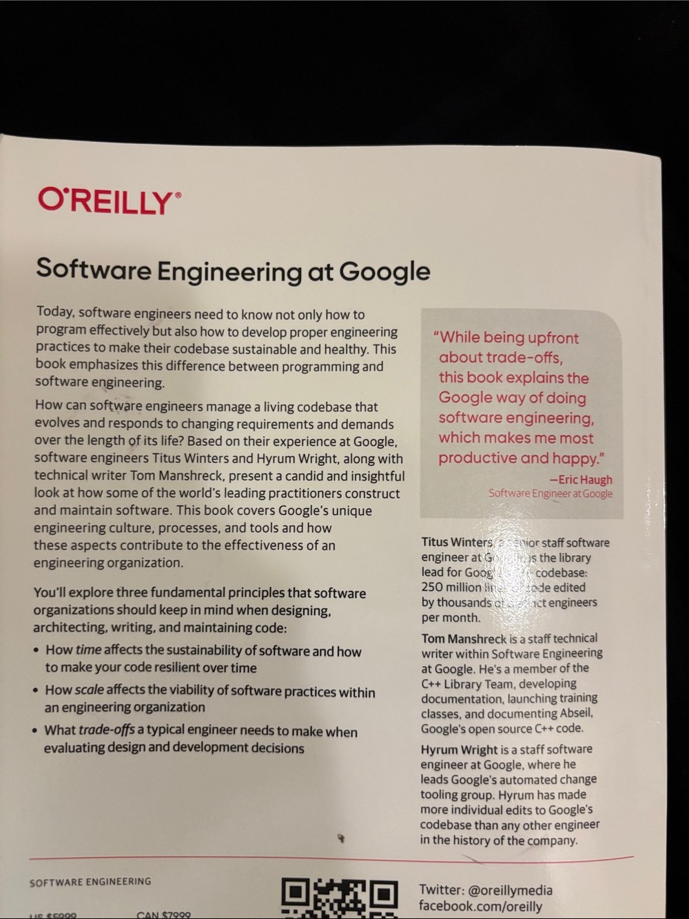 Software Engineering at Google Lessons Learned from Programming Over Time - Picture 2 of 2